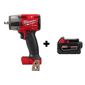 Save $100+ on Milwaukee M18 FUEL GEN-2 18V Mid Torque Brushless Impact Wrench
