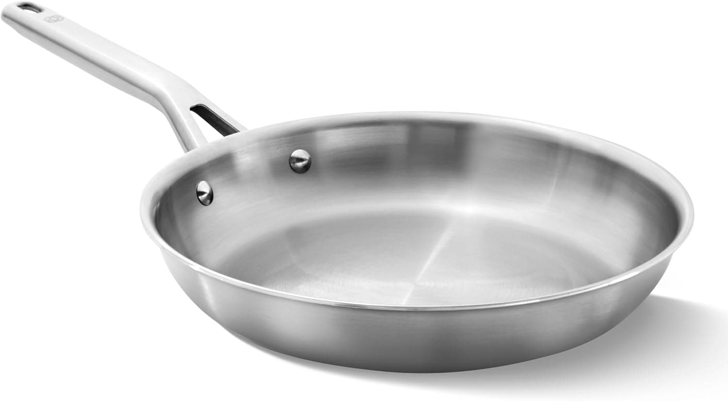 Calphalon Brushed 3-Ply Stainless Steel Cookware Set with Turbo Heat Tech