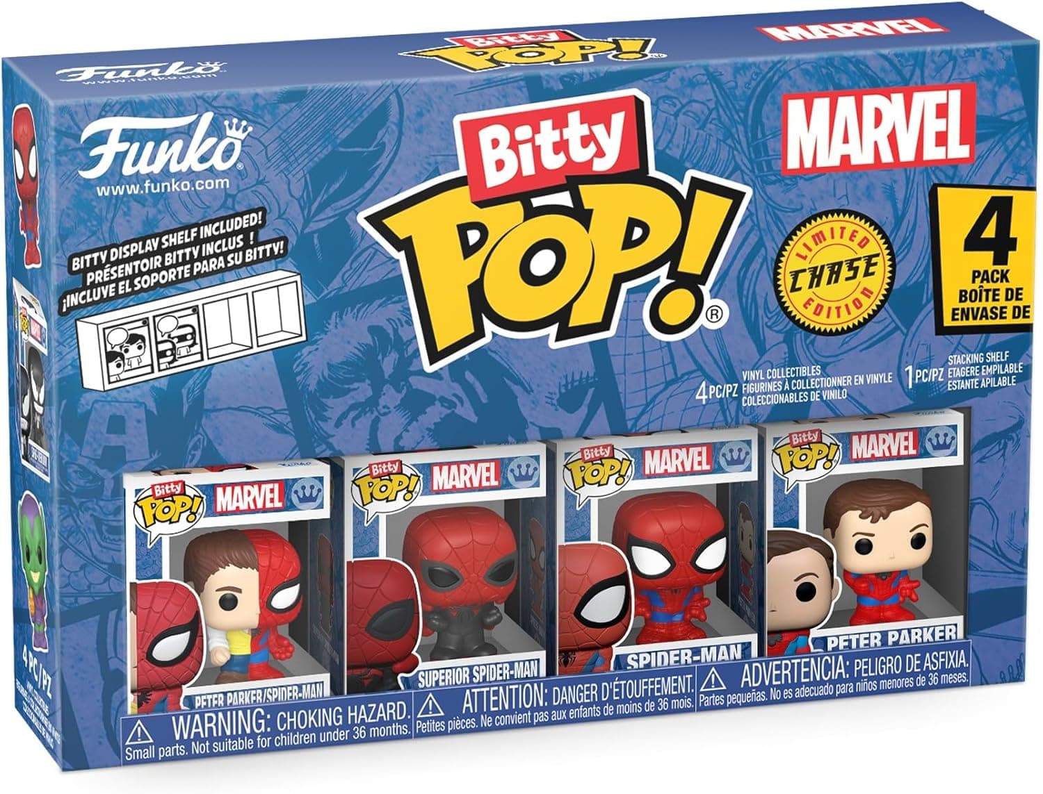 Marvel Funko Pop! Bitty 4-Pack - Spidey Collectibles