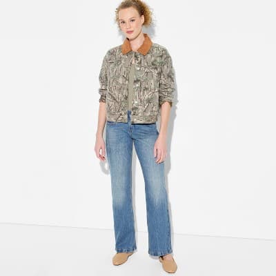 Women's Low-Rise Straight Leg Jeans - Wild Fable™ Dark Denim Wash 8
