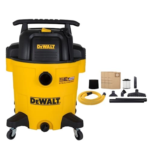 Powerful and Quiet DeWalt Wet/Dry Vacuum - 40% Off
