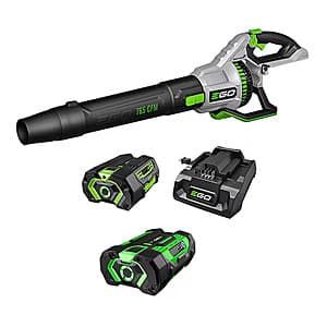 EGO Power+ 56V Brushless Leaf Blower with Batteries - $319