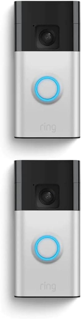 Secure Your Home with Ring Battery Doorbell 2-Pack