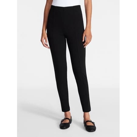 Time and Tru Women's Ponte Knit Skinny Pants, Sizes S-XXXL