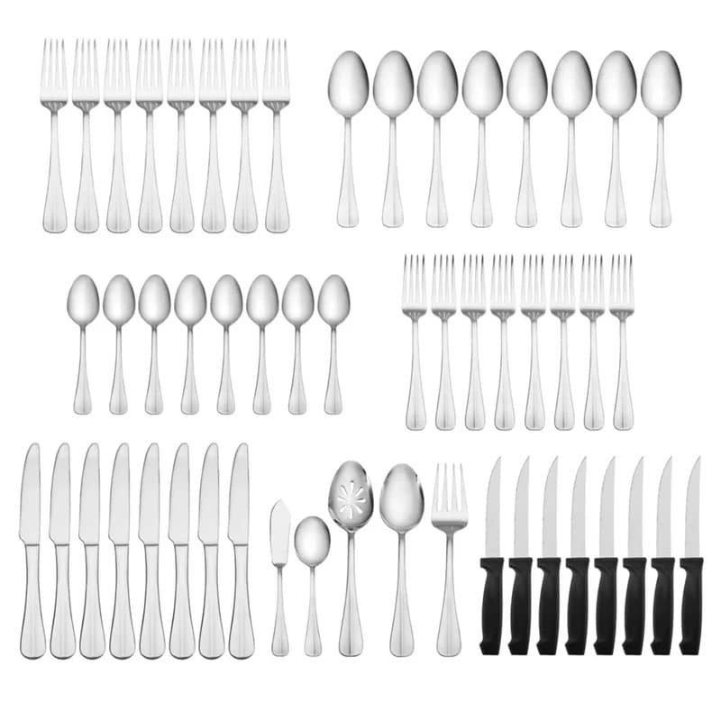 53-Piece Pfaltzgraff Flatware Set for $35 at Wayfair