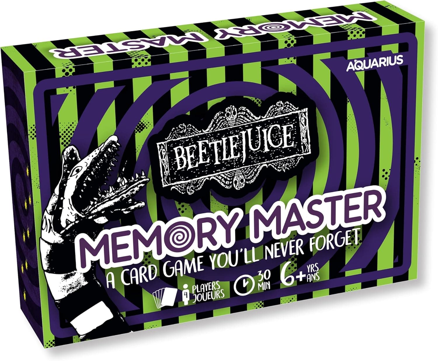 Aquarius Rick & Morty Memory Master Card Game - Fun for All