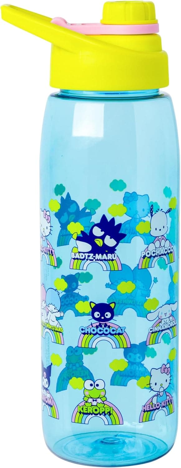 Adorable Hello Kitty Water Bottles with Screw-On Lids