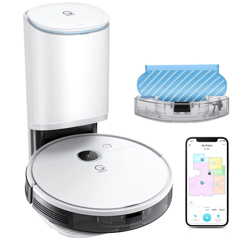 Self-Emptying Robot Vacuum + Mop - 80% Off