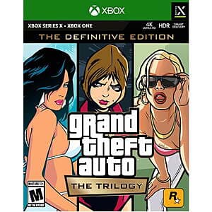 Grand Theft Auto: The Trilogy - Definitive Edition for Xbox