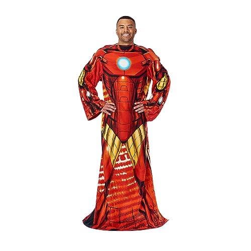 Marvel Avengers Iron Man Throw Blanket with Sleeves - 33% Off