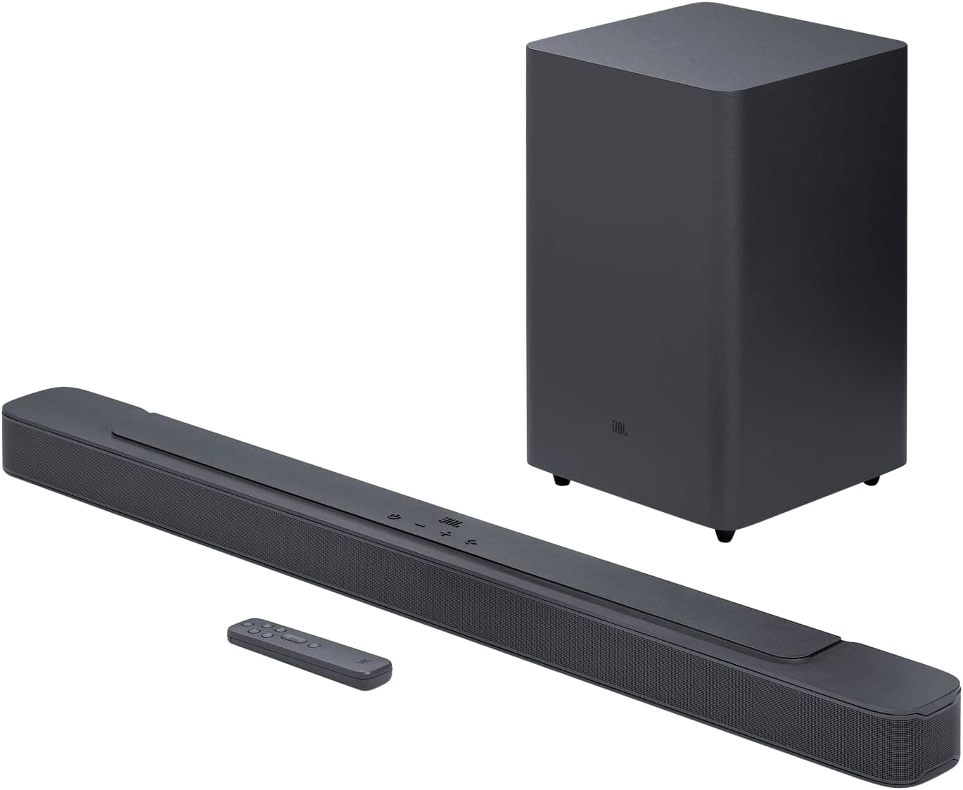 Powerful JBL Bar 2.1 Soundbar with Wireless Subwoofer