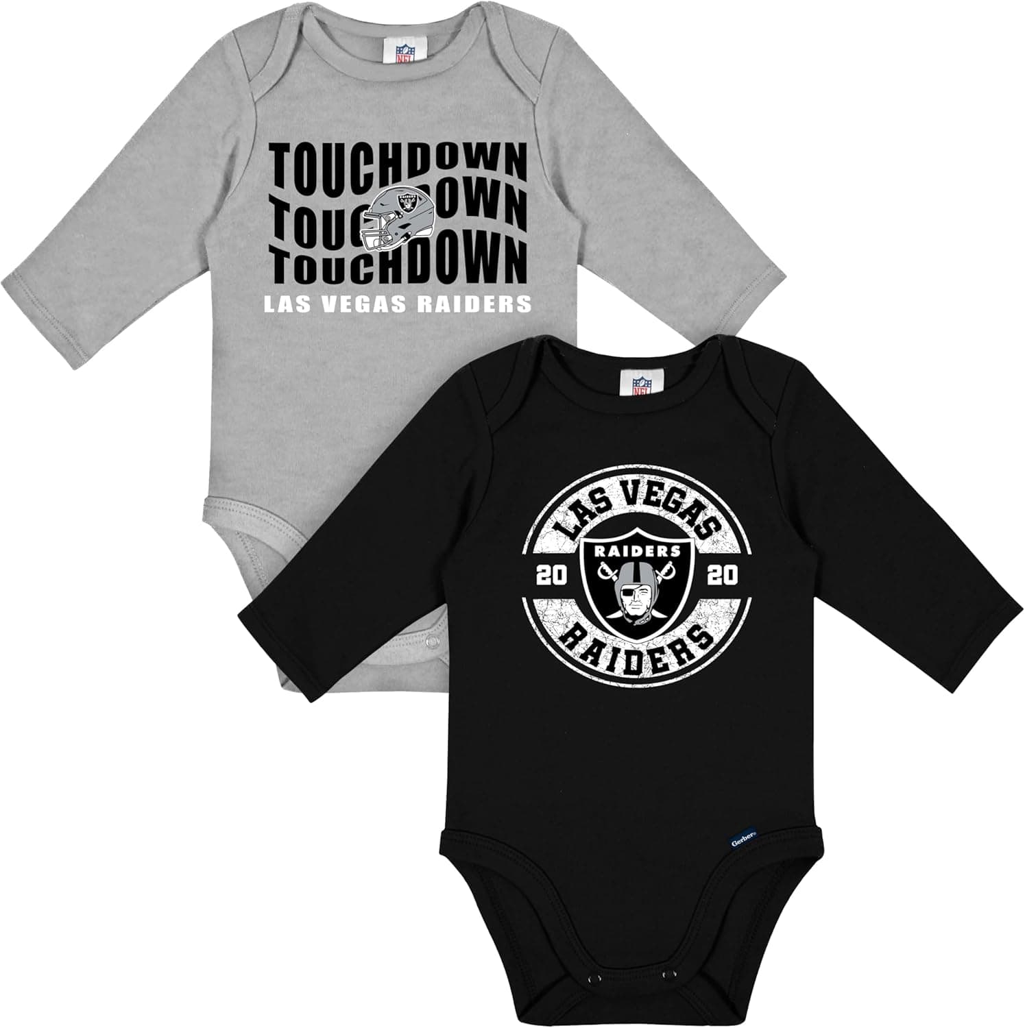 Gerber Baby NFL Raiders Onesie, 6-12 Months