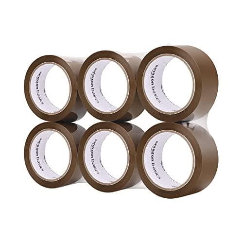 Amazon Basics Packaging Tape - 6 Rolls at Sellout.woot!