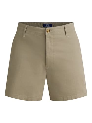 George Men's 9" Stretch Twill Flat Front Shorts
