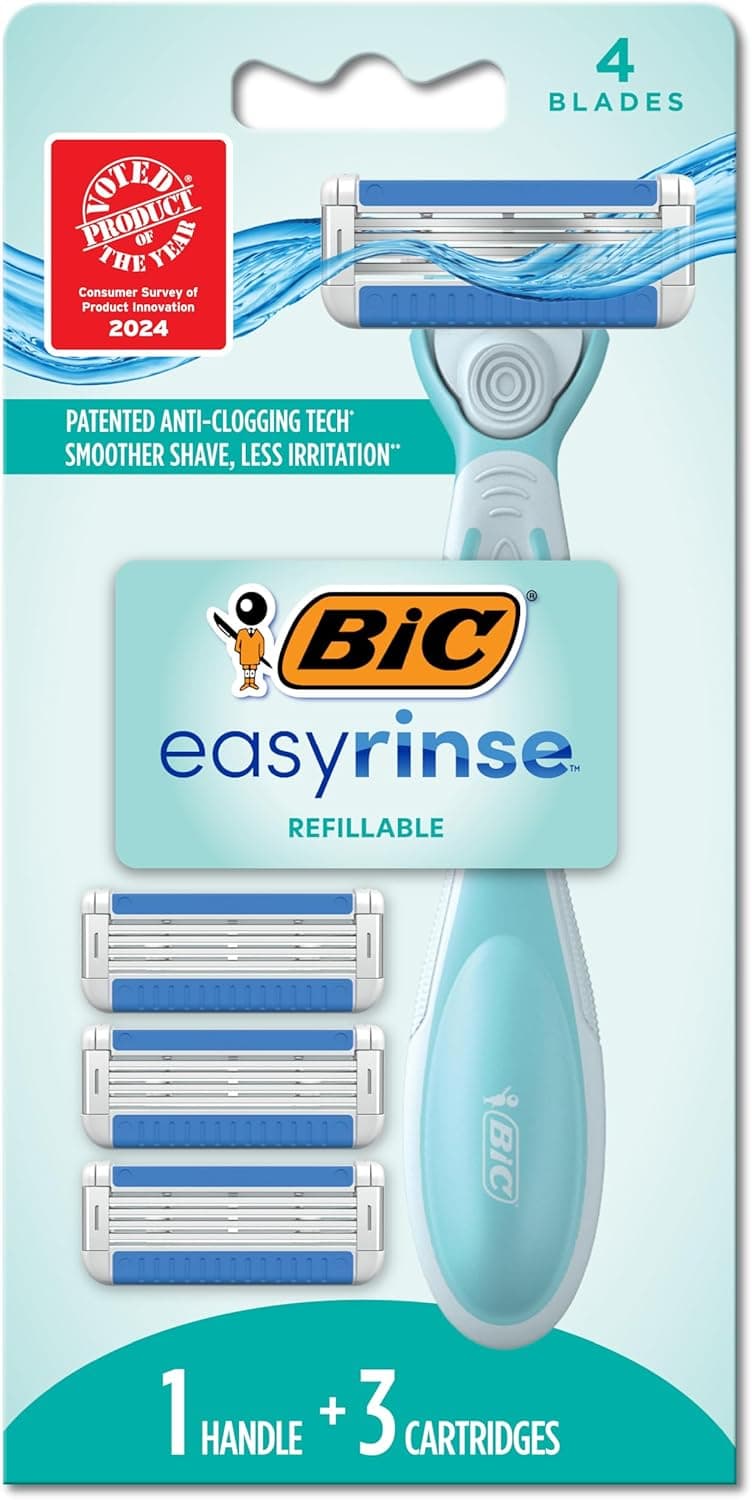 BIC EasyRinse Women's Razor Kit - 35% Off