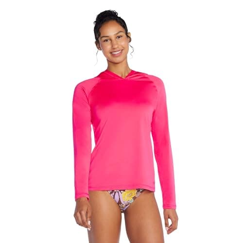 Speedo Women's UV-Blocking Long Sleeve Rashguard