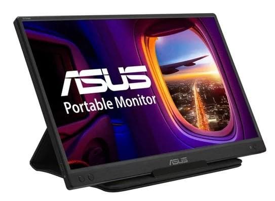 ASUS ZenScreen MB166C: Portable USB-C/USB-A FHD IPS Monitor for Versatile Use
