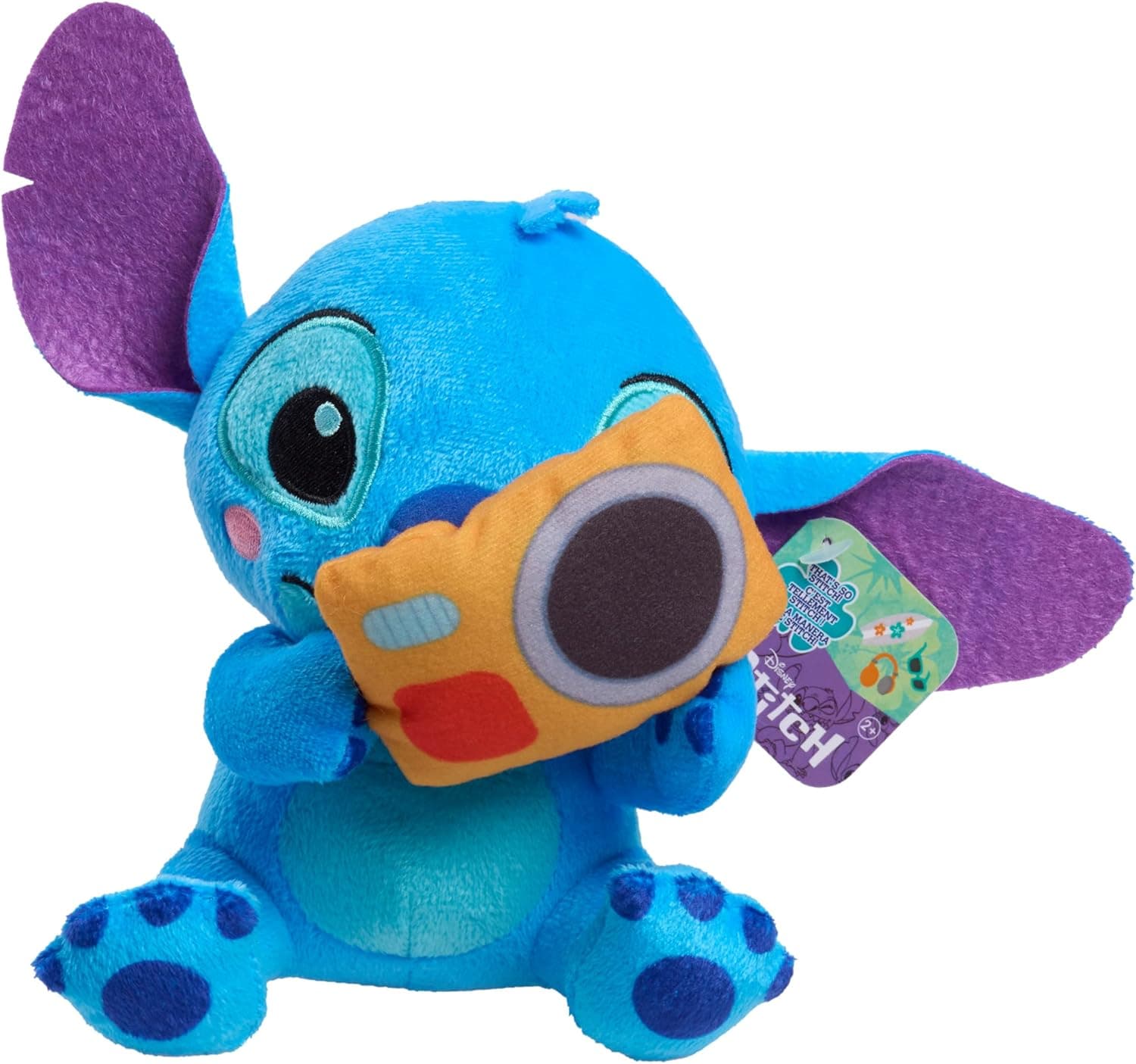 Adorable Stitch Plush with Camera: 32% Off Disney Delight