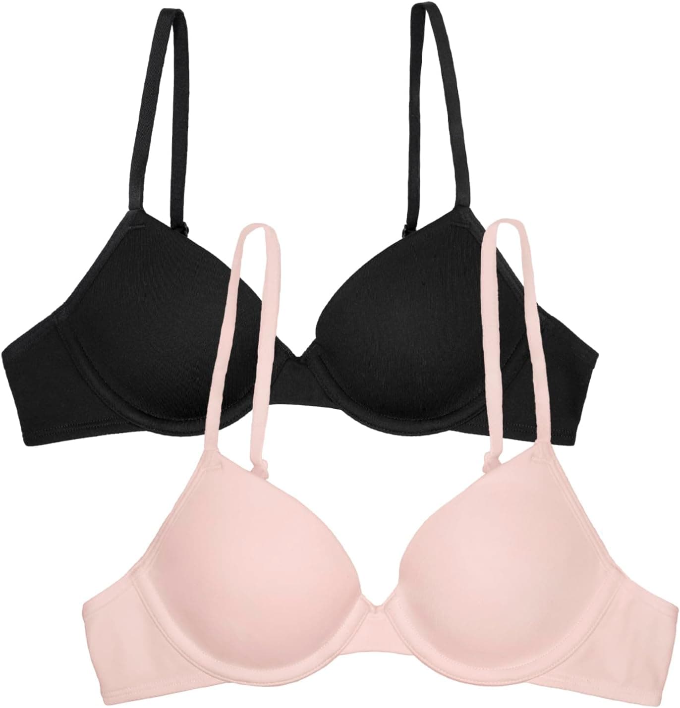 Fruit of The Loom Girls' Bras with Underwire - 2 Pack