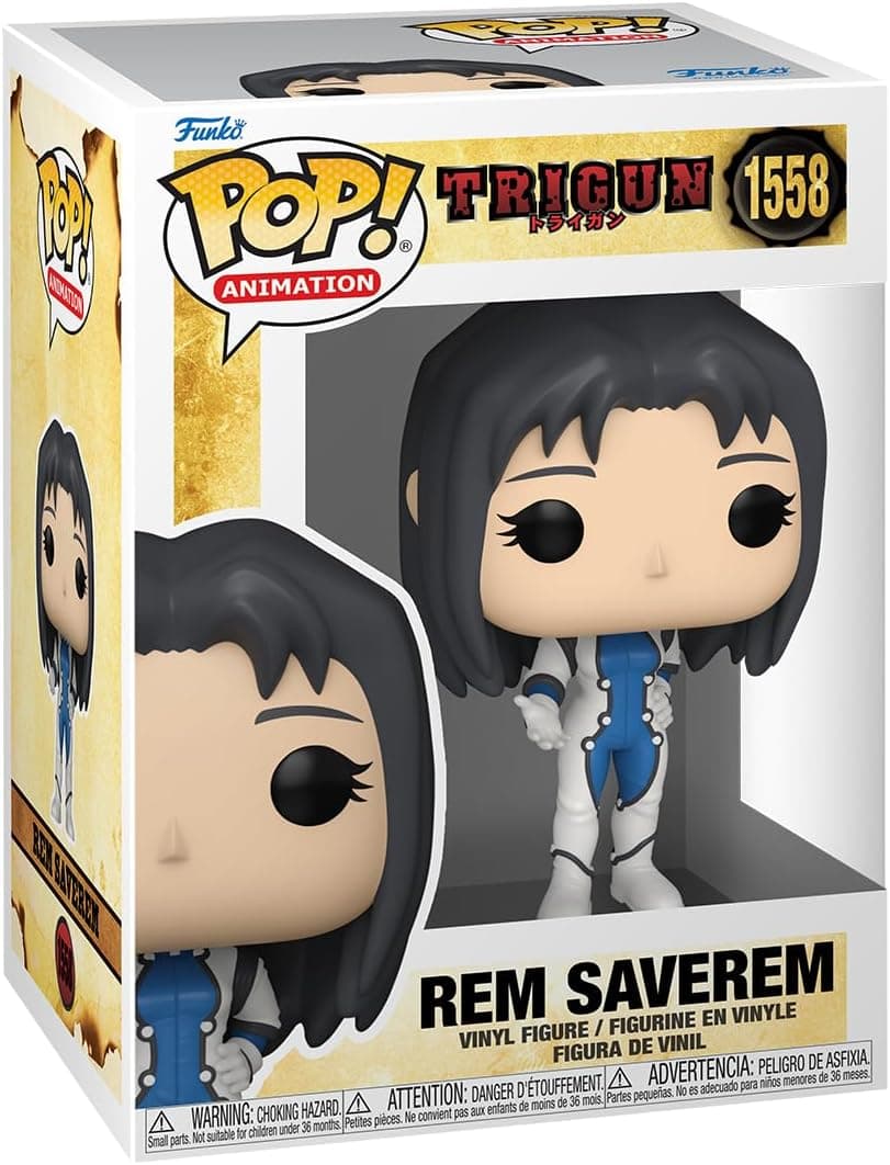 Funko POP! Trigun Rem Saverem Vinyl Figure - Anime Collectible