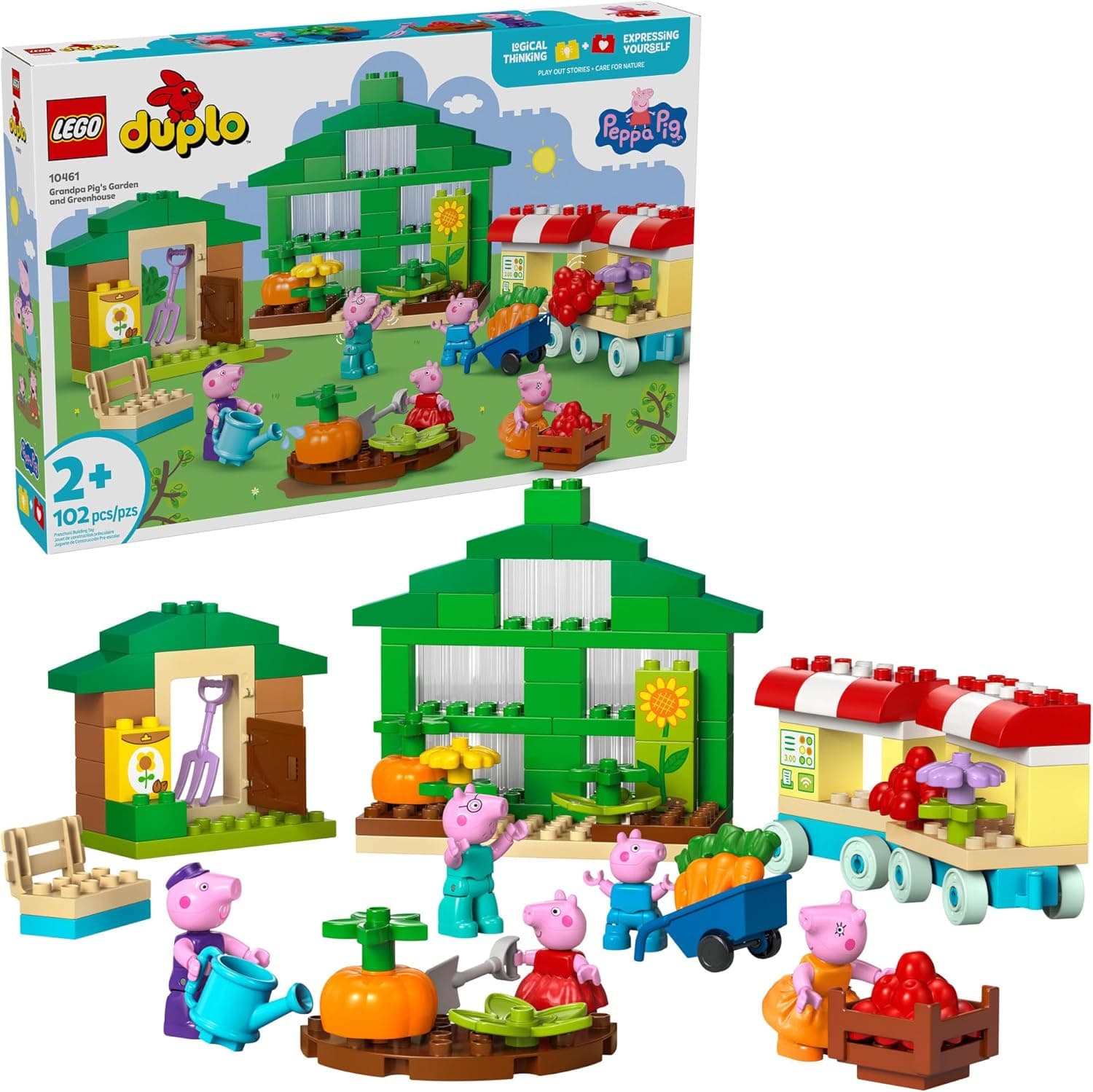 Bring Peppa Pig's Garden to Life with LEGO DUPLO Set