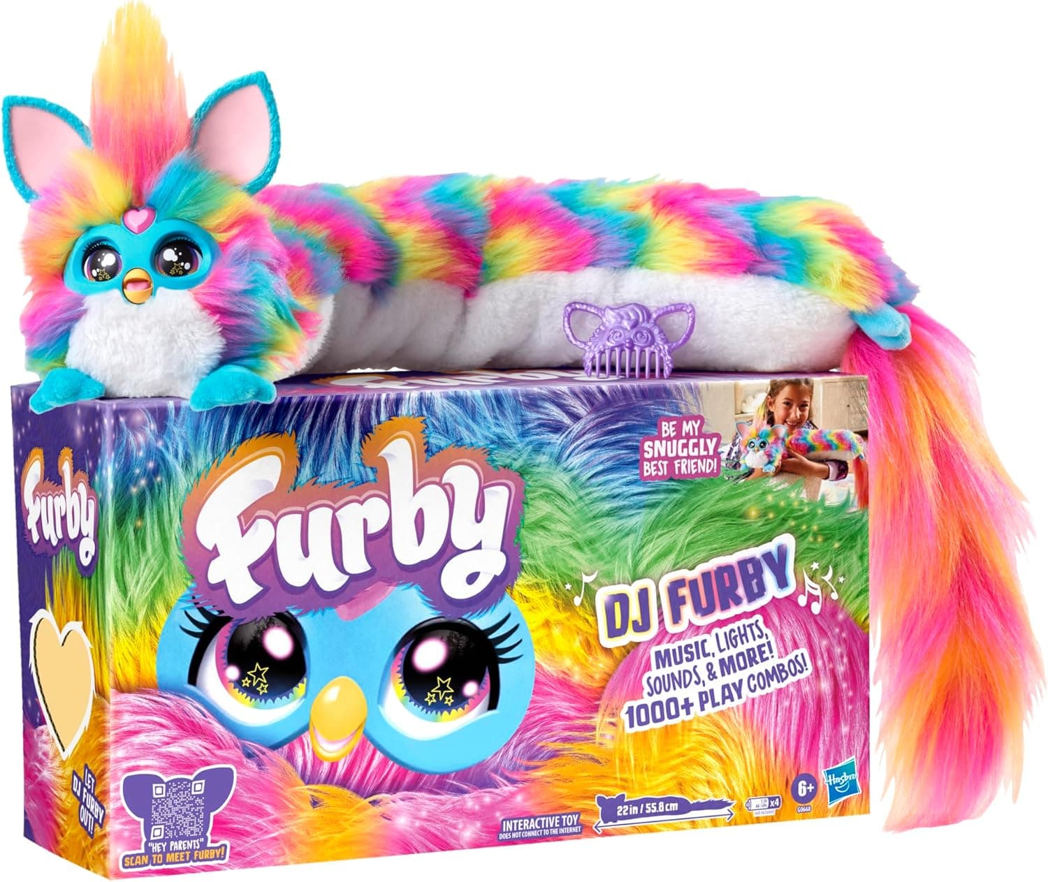 Groove to the Furby DJ's beats - Plush music maker with lights & games