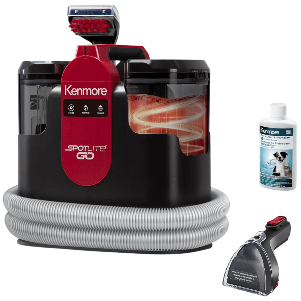 Kenmore Portable Carpet Cleaner for $54 at Woot!