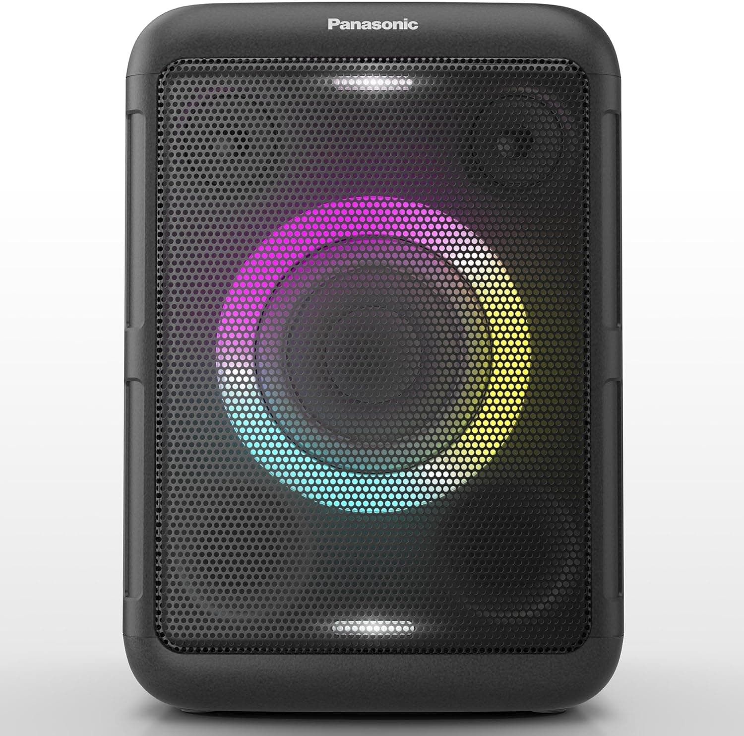Powerful Panasonic Portable Speaker with Vibrant Lights