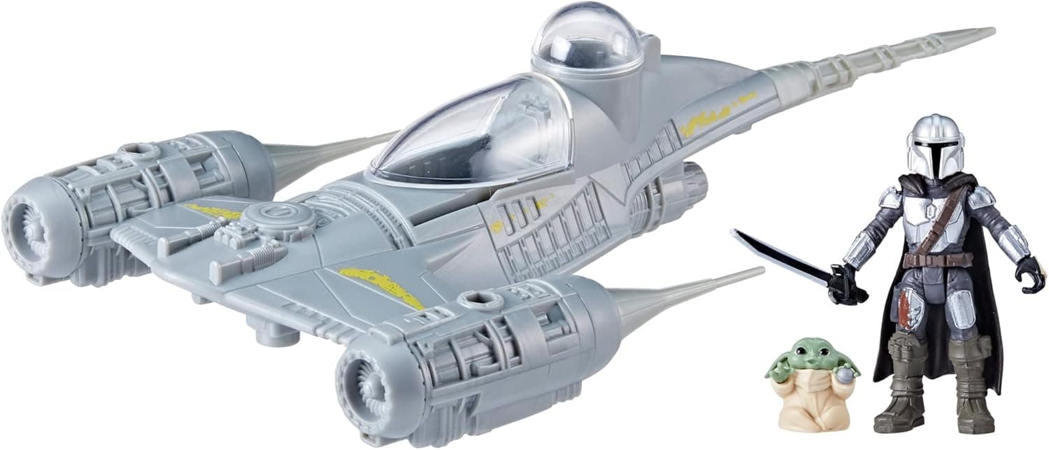 Pilot the N-1 Starfighter with Grogu and Mandalorian