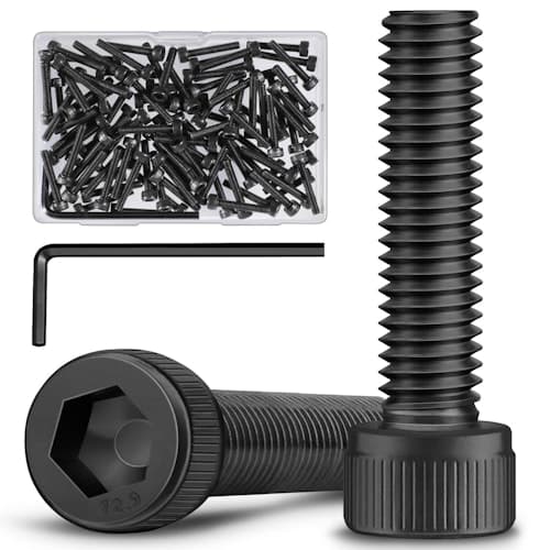 100-Pack of M3 x 16mm Hex Socket Head Cap Screws on Amazon