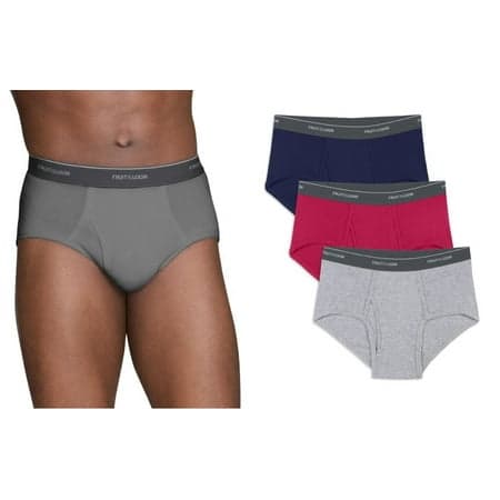 Fruit of the Loom Men's Assorted Fashion Mid-rise Briefs