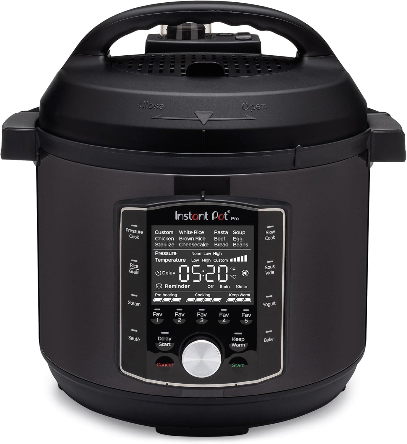 Instant Pot Pro: 10-in-1 Pressure Cooker with 800+ Recipes