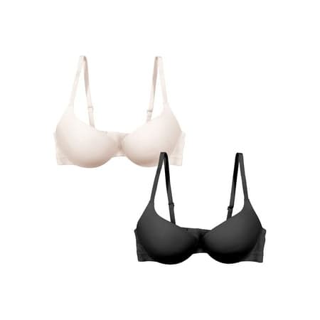 Steve Madden Women's Microfiber Push Up Bra, 2-Pack, Sizes 34B-38C