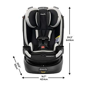 Evenflo Revolve360 Slim 2-in-1 Rotational Car Seat - Prime Member Savings