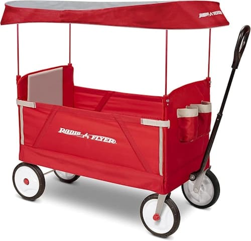 Radio Flyer 3-in-1 Wagon: Foldable with Canopy, 50% Off