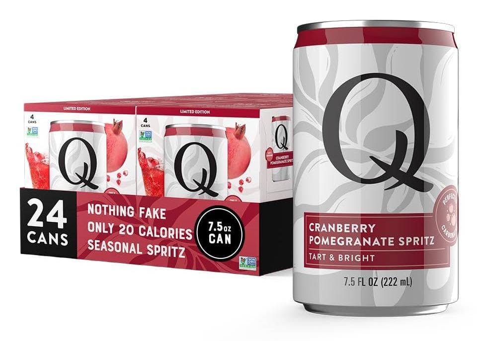 Q Mixers Cranberry-Pomegranate Spritz Cocktail Mixer