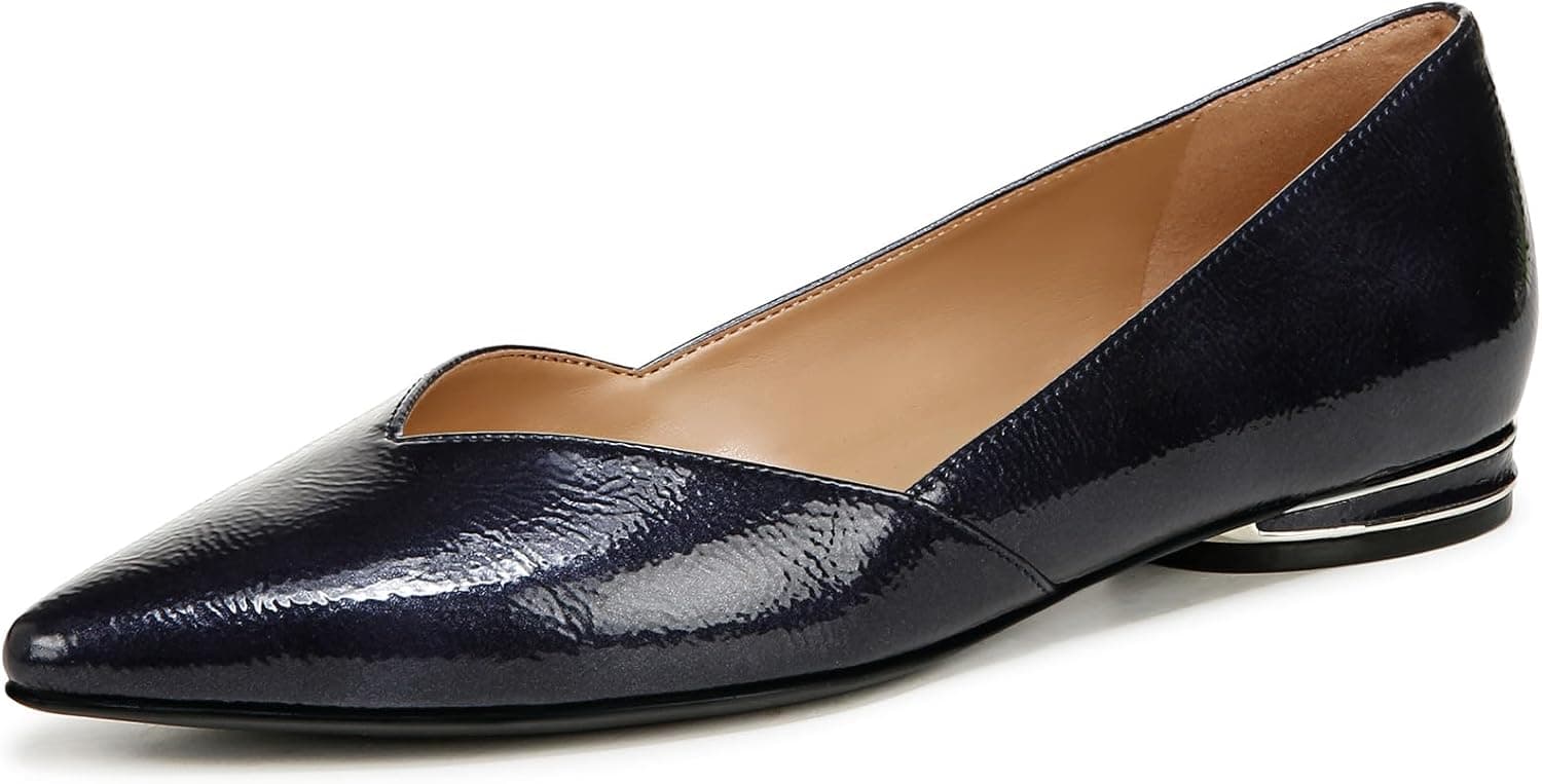 Stylish Naturalizer Womens Havana Flats - Midnight Blue