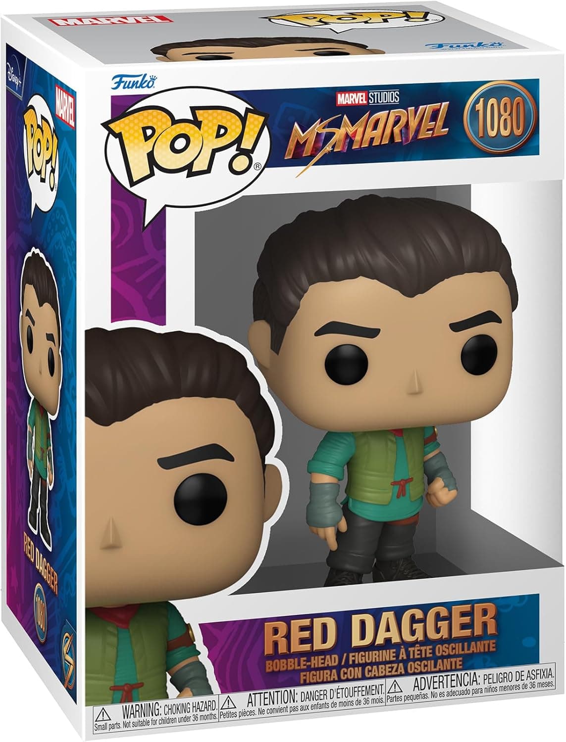 Funko Pop Marvel: Ms. Marvel - Red Dagger Collectible Vinyl Figure