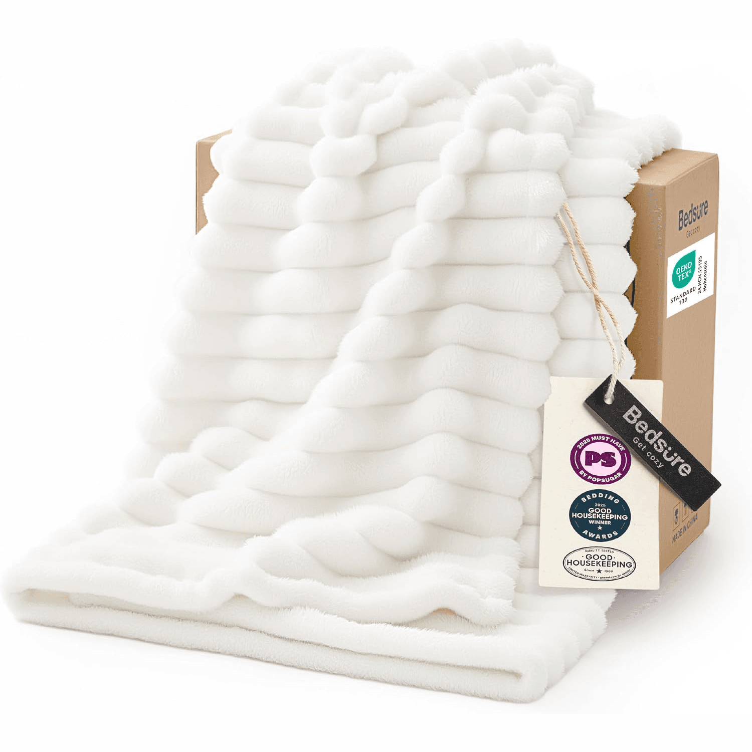 Cozy Up with Bedsure GentleSoft Blanket - 55% Off on Amazon