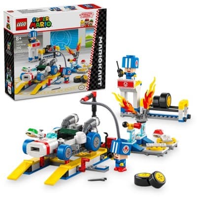 LEGO Super Mario Kart Toad's Garage Building Toy 72035