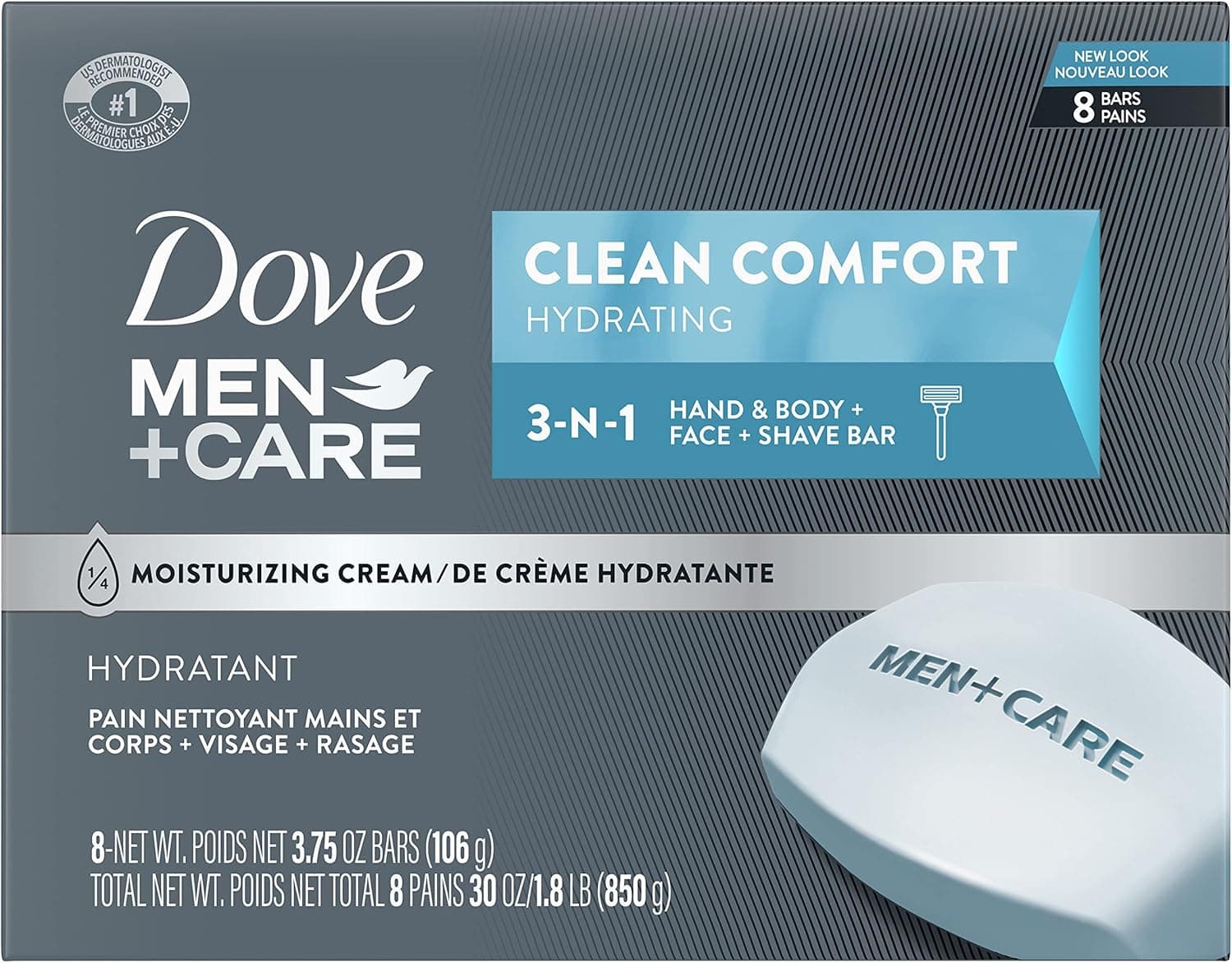 Refresh and Nourish with Dove Men+ Care Body and Face Bar