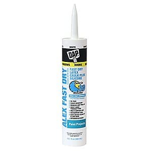 Save on DAP Alex Fast Dry Acrylic Latex Caulk (White)