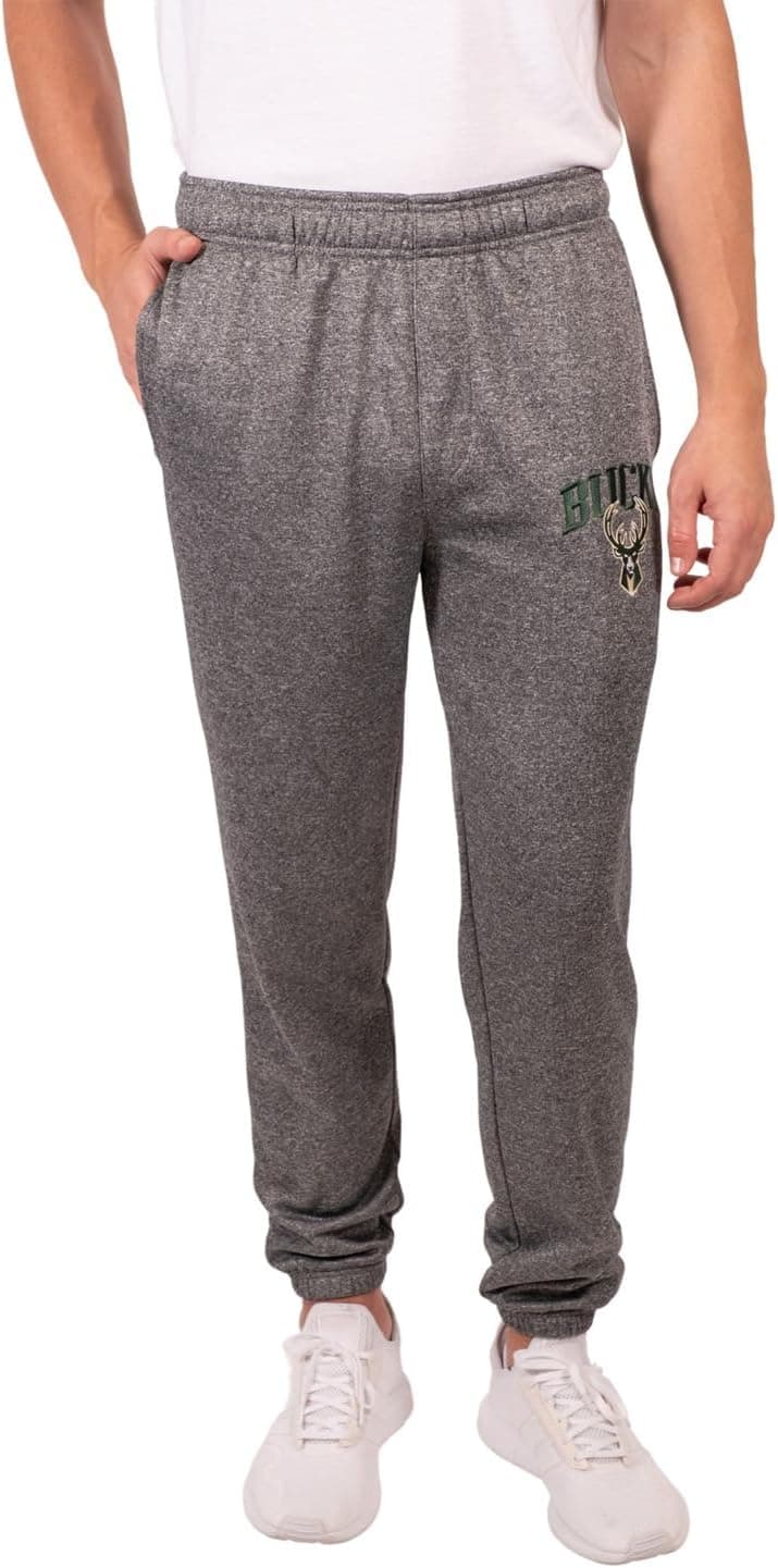 Soft Fleece Joggers: Milwaukee Bucks Edition