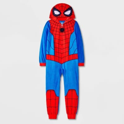 Boys' Spider-Man Union Suit - Red L