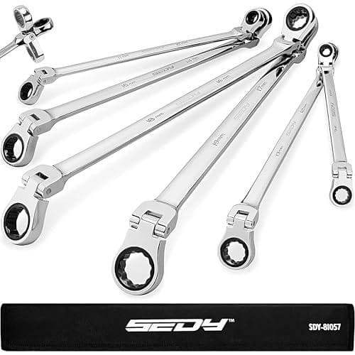 27% Off 6-Piece Flex-Head Ratcheting Wrench Set on Amazon