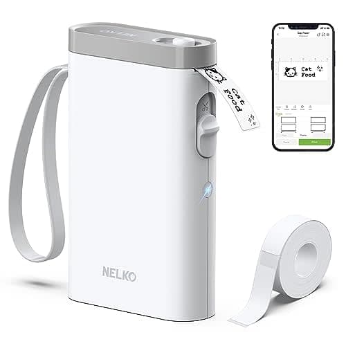 Nelko Bluetooth Label Maker - Organize with Ease