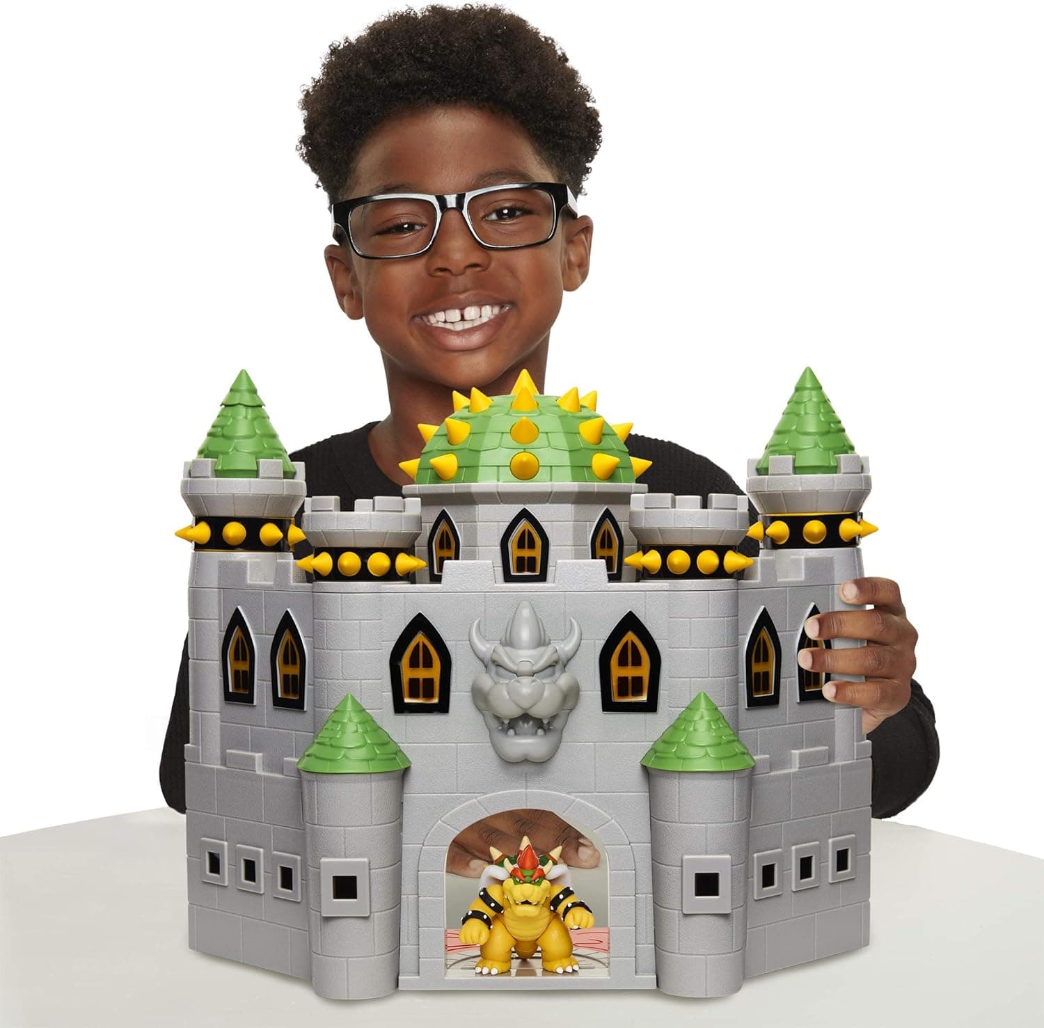Bring the Mushroom Kingdom to Life: Super Mario Nintendo Deluxe Bowser's Castle Playset