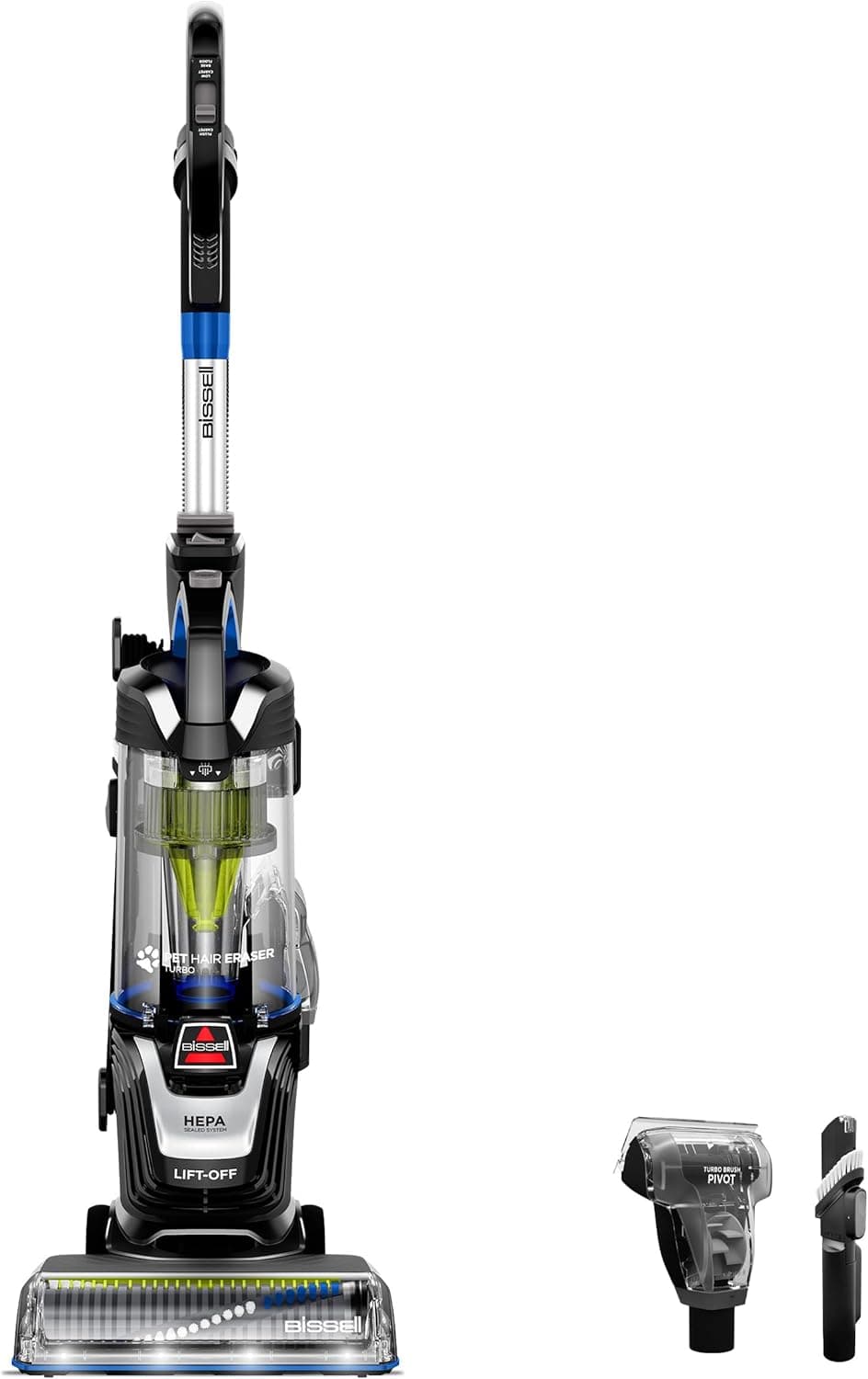 Powerful Bissell Pet Hair Vacuum with Turbo Lift-Off