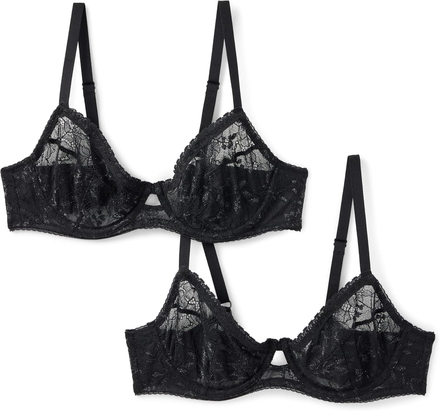 Save 56% on Amazon Essentials Lace Balconette Bra