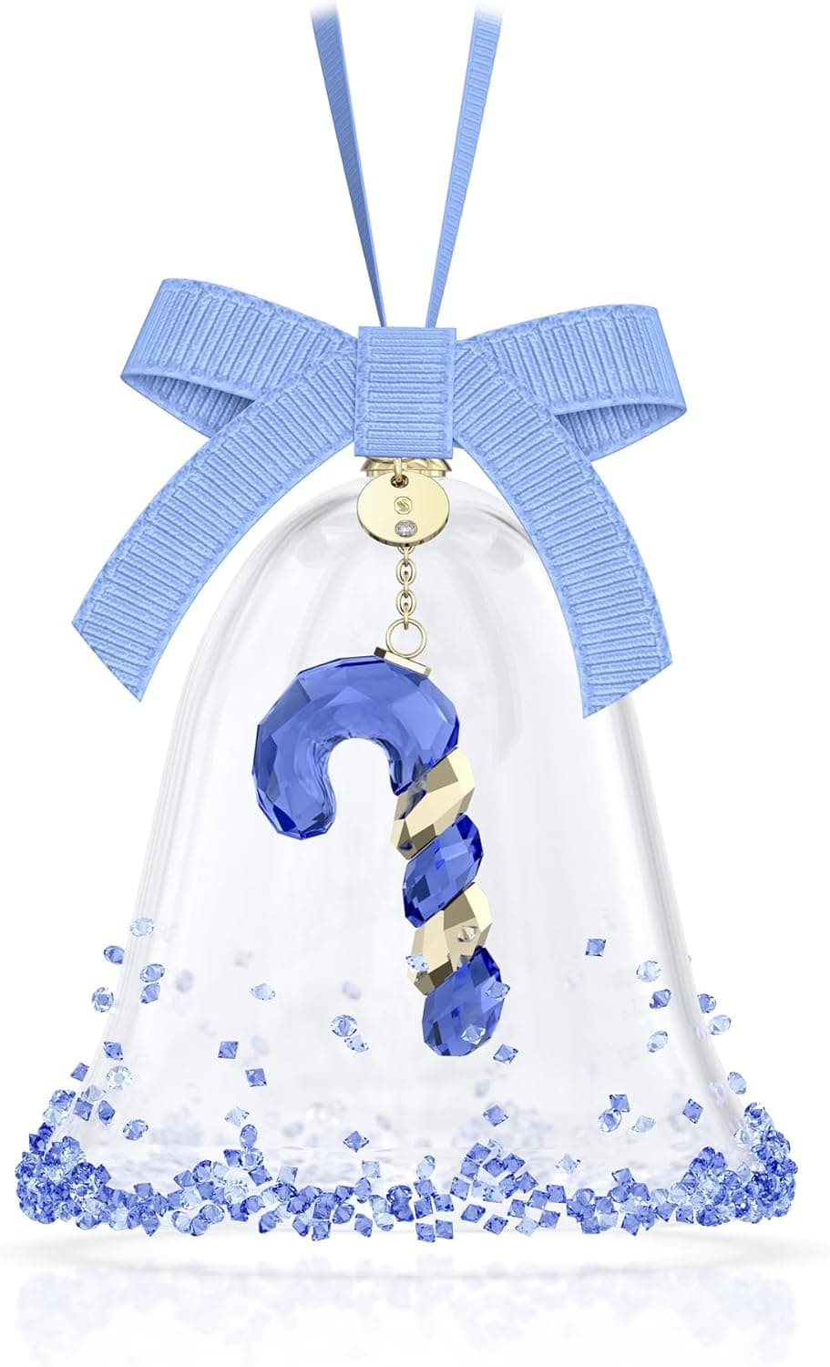 Save on Swarovski's Elegant Blue Bell Ornament